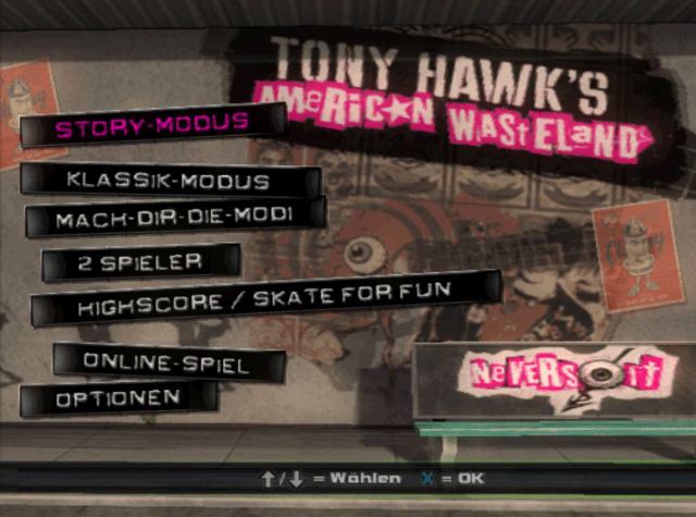 Tony Hawk American Wasteland screenshot 2 for Playstation 2